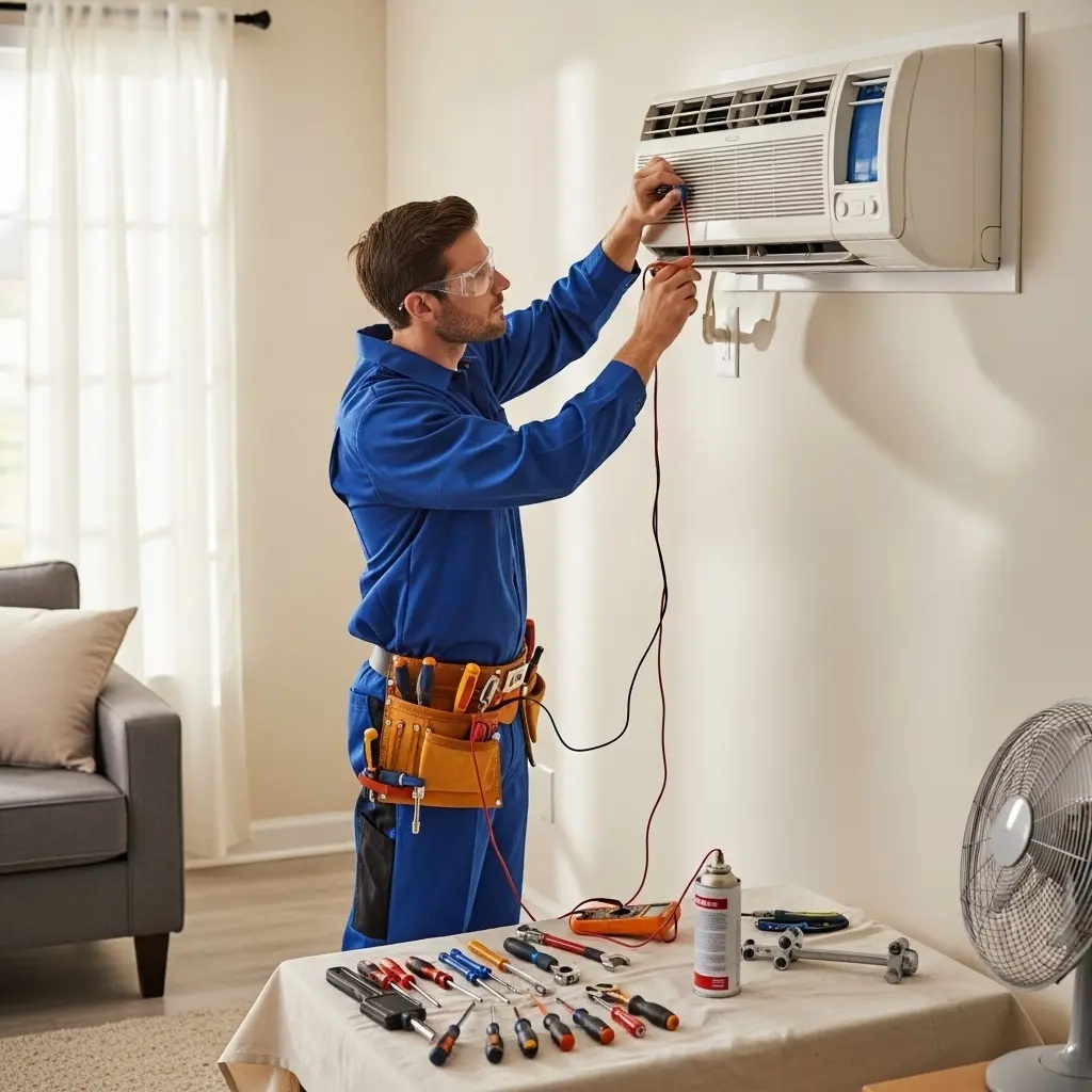 Sincan Daikin Daikin klima gaz dolumu ve bakım – Enerji verimliliği artırıldı. - Teknik servis örneği